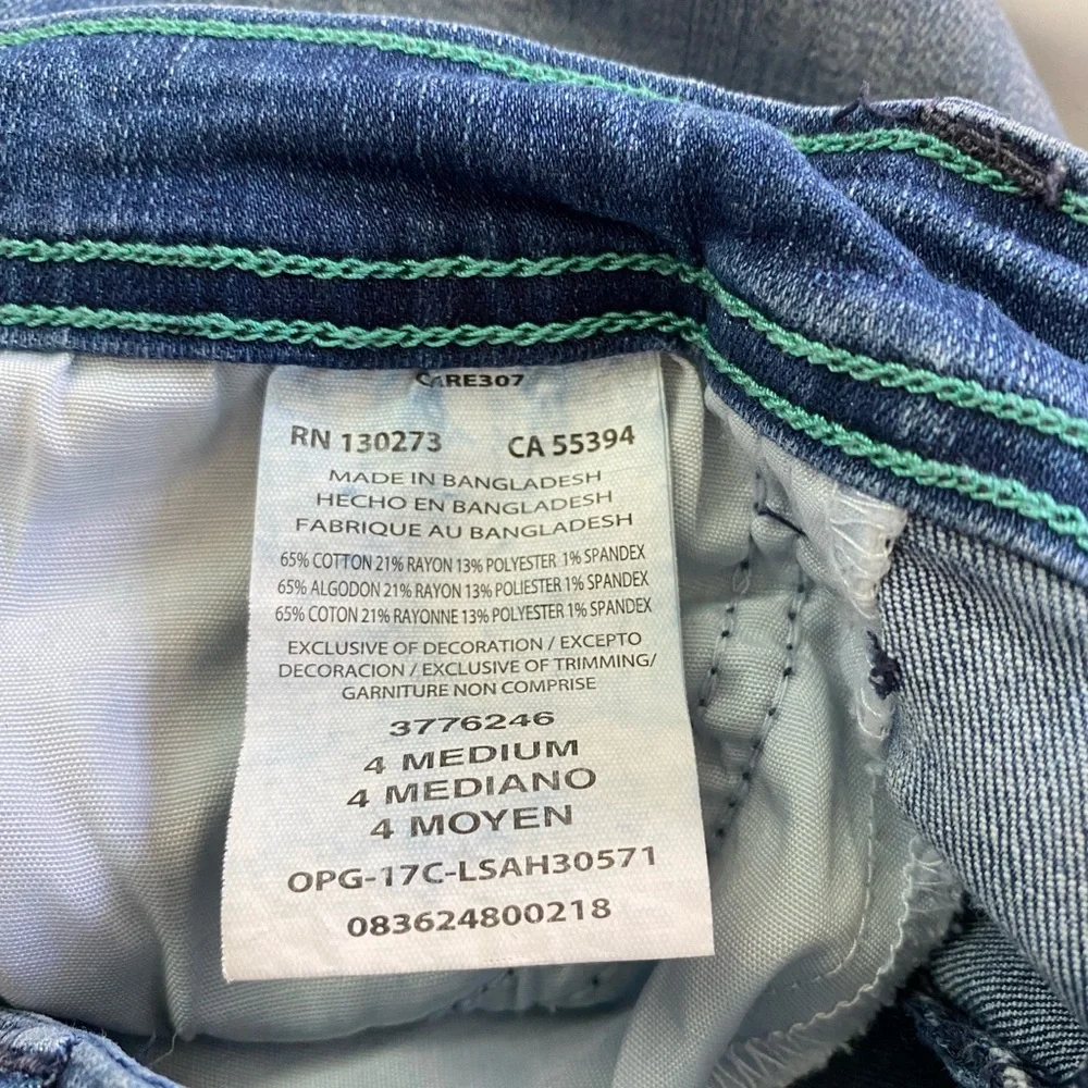 Lee mid rise jean shorts - Picture 4 of 5